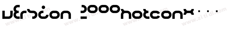 Version 2000hotcon字体转换